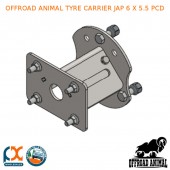 OFFROAD ANIMAL TYRE CARRIER JAP 6 X 5.5 PCD